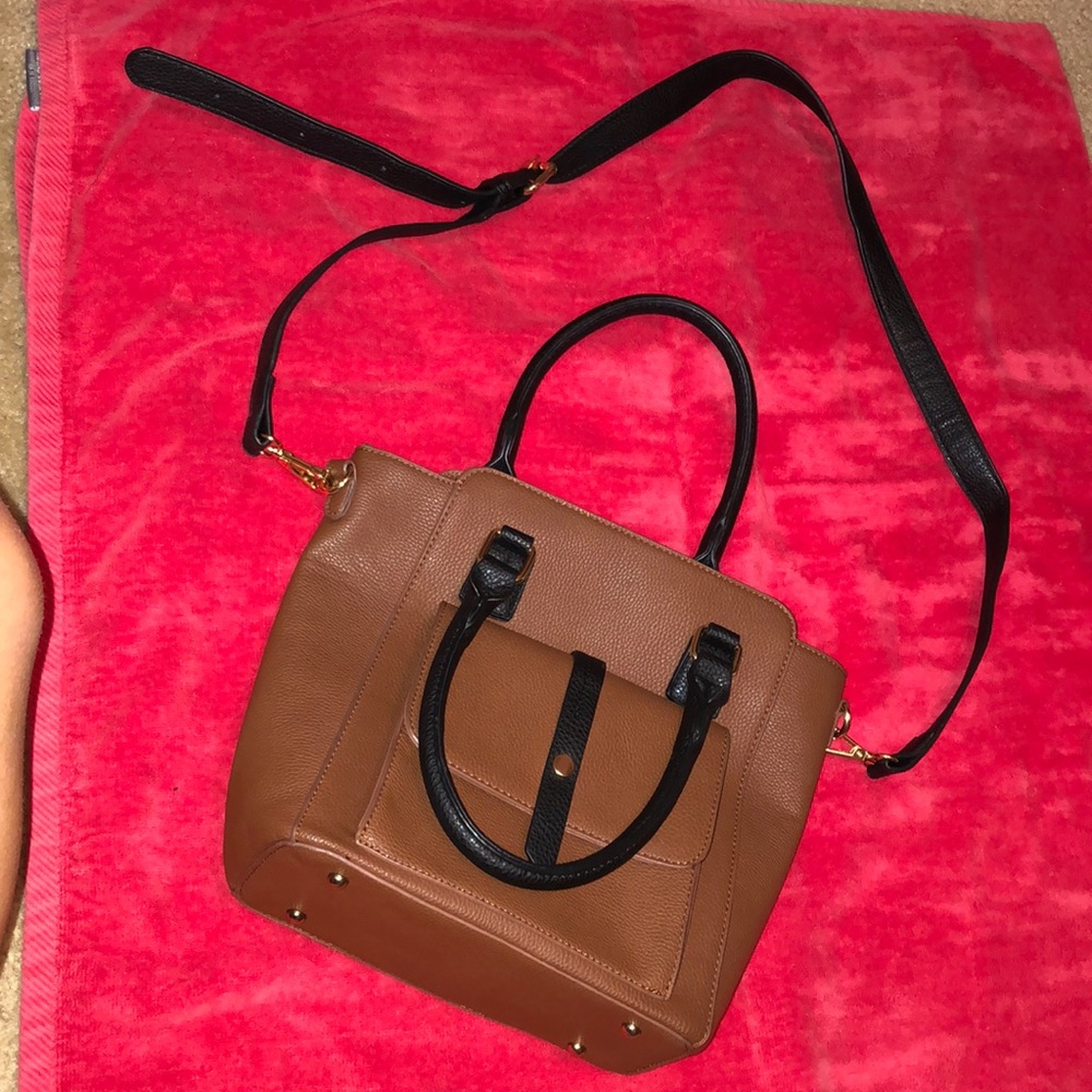 Black/Brown Multi-way Purse